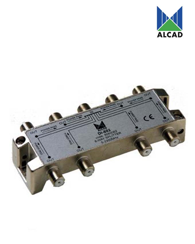 Alcad DI-802 8-Way Splitter